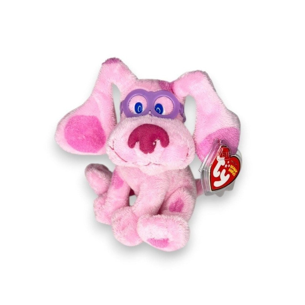 Magenta Blue's Clues Ty Beanie Baby | Best Friend Forever | Mint Heart Tag